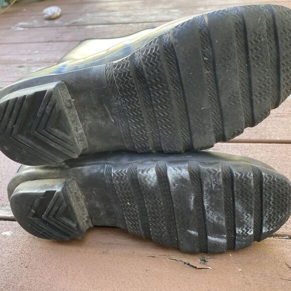 Hunter Original Tall Waterproof Rain Boot, Black Rubber, Womens Size 7‎ US *READ - Picture 10 of 10